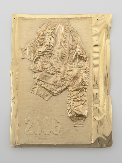 A vacuum sealed jacket with the word 