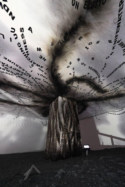 In the gallery, a device that appears to be the word tornado.