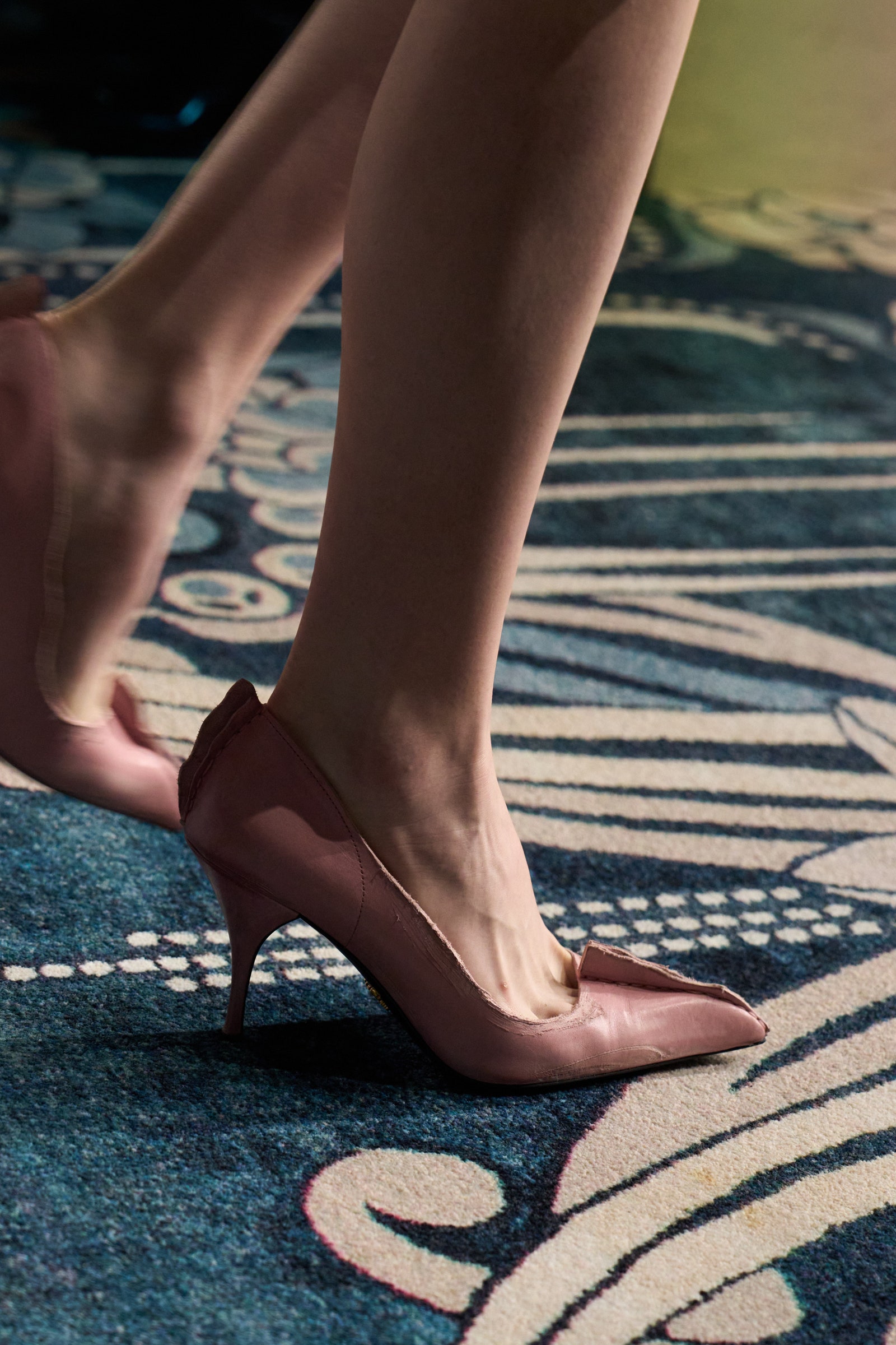 Image may contain Clothing Footwear High Heel Shoe Adult and Person