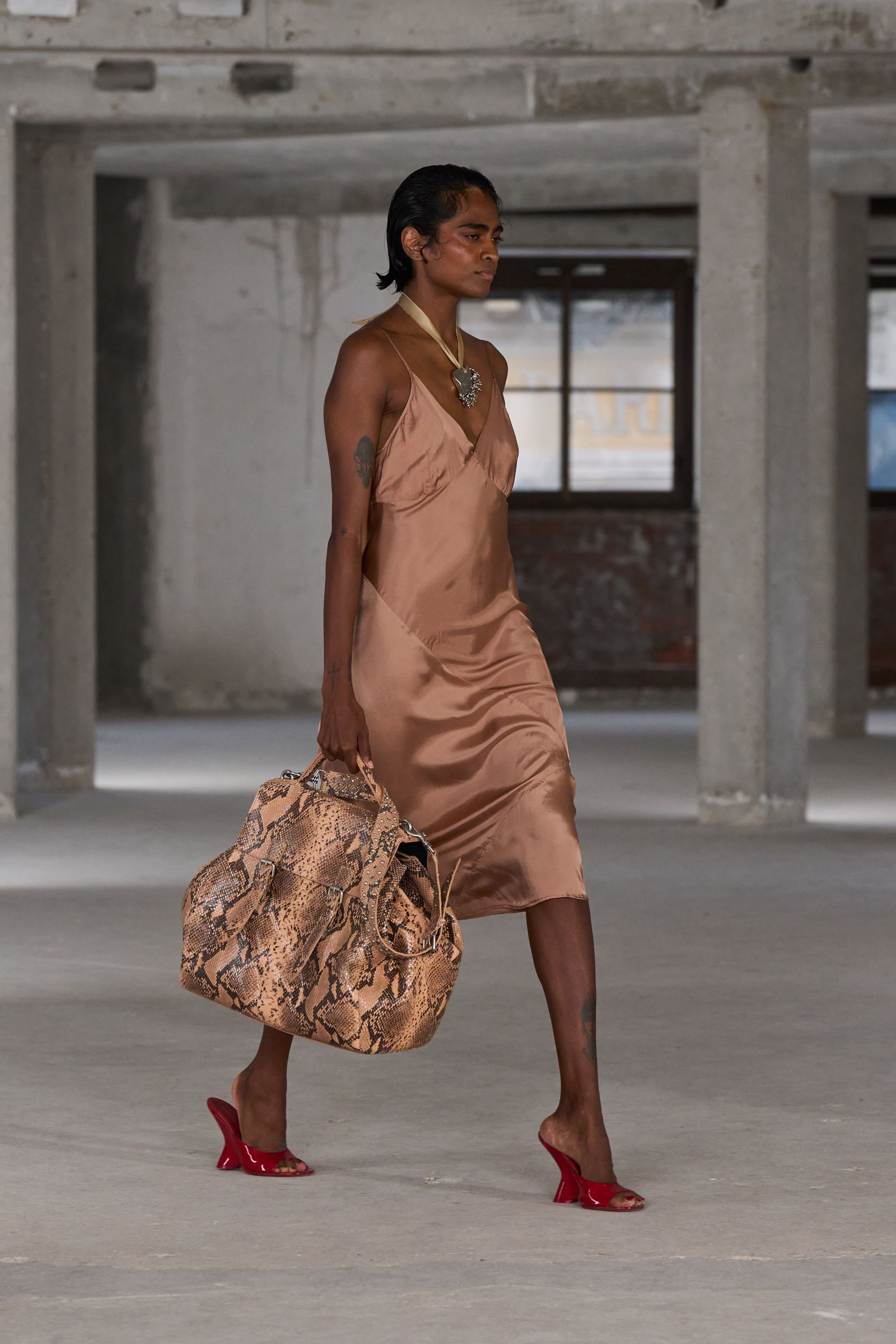 Images may contain accessories tote bags totes clothing shoes shoes high heels adult jewelry and necklaces