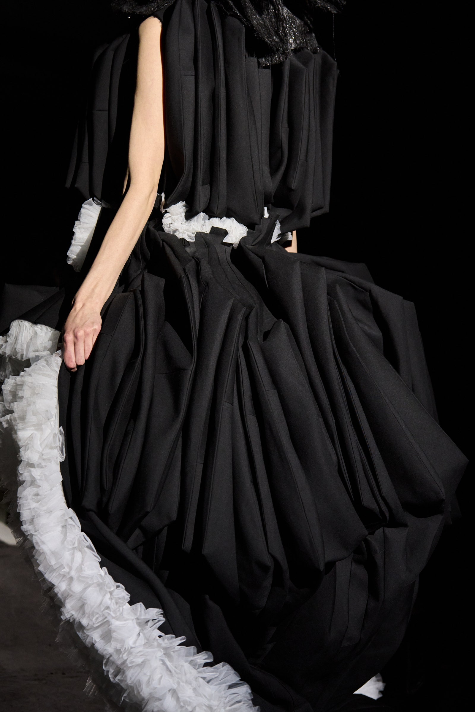 Image may contain Clothing Dress Evening Dress Formal Wear Fashion Gown Adult and Person