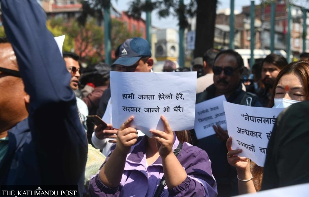 NEA chief Kulman Ghising's sacking breaks out in Kathmandu