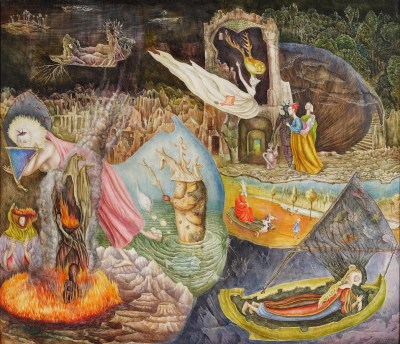Leonora Carrington, Les Distractions de Dagobert,1945