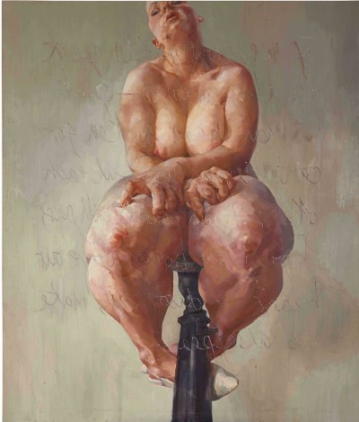 Jenny Saville, Propped, 1992