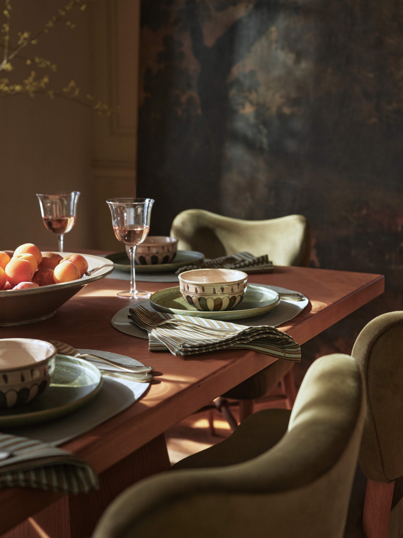 Images may contain dining table furniture dining table architecture dining room interior table top and chairs