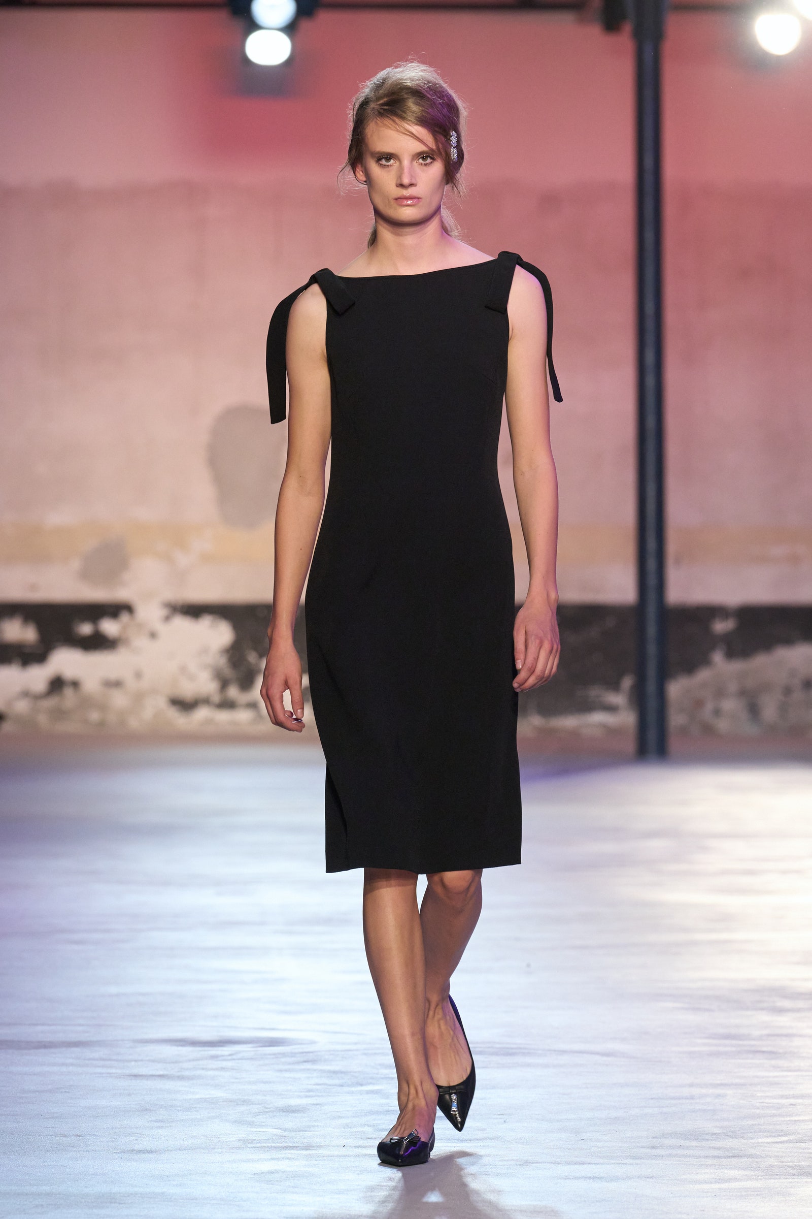 Images may contain clothing dresses adult fashion shoes formally wearing high heeled tracks and evening gowns