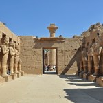 Karnak Temple in Luxor, Egypt, 2012.