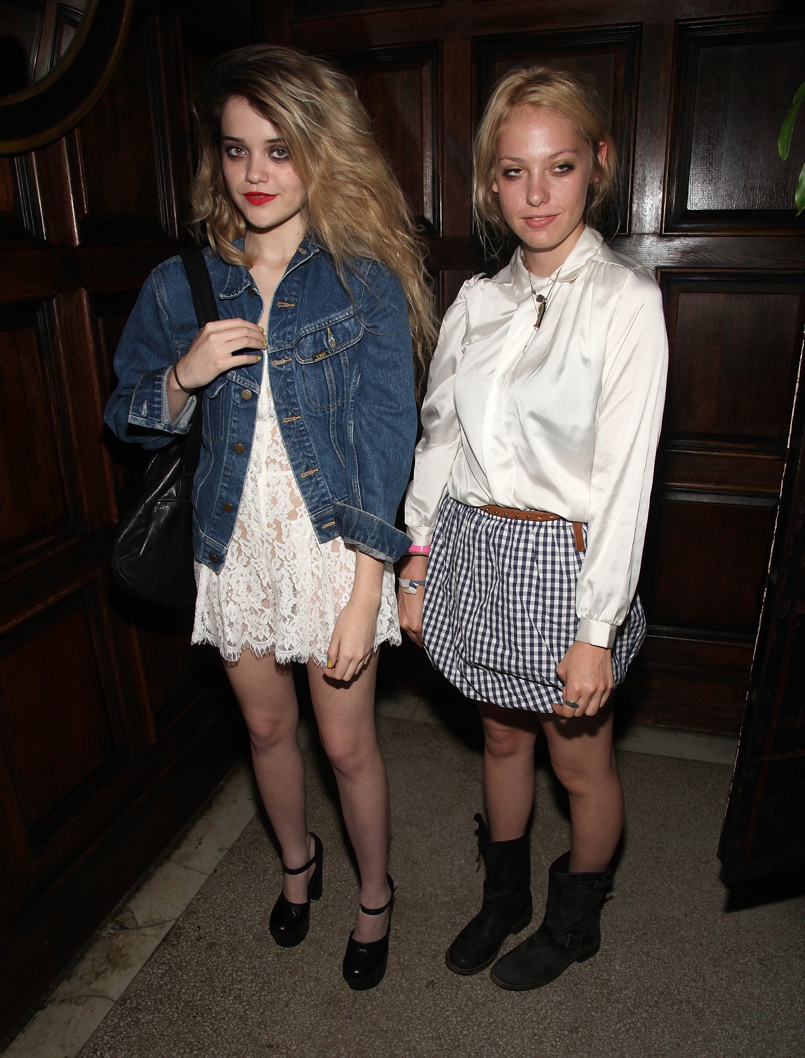 New York, June 28 Sky Ferreira and Cory Kennedy attended Jane's Imitation Resort 2012 series preview...