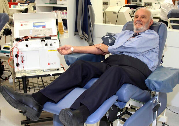 Australian ob blood donor 