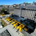 In 2021, Black Lives Matter Matter Plaza on 16th Street, Washington, DC.