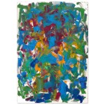 Joan Mitchell sold nearly $4 million in unlabeled oil paintings from February 26, 1985 at Sotheby's, New York. Estimated to be between $3 million and $5 million. Photo by Sotheby's.
