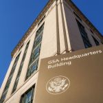 WASHINGTON, D.C. - Jan. 29: A sign marks the location of the U.S. General Services Administration (GSA) building in Washington, D.C. on January 29, 2025. (Photo by J. David Ake/Getty Images)