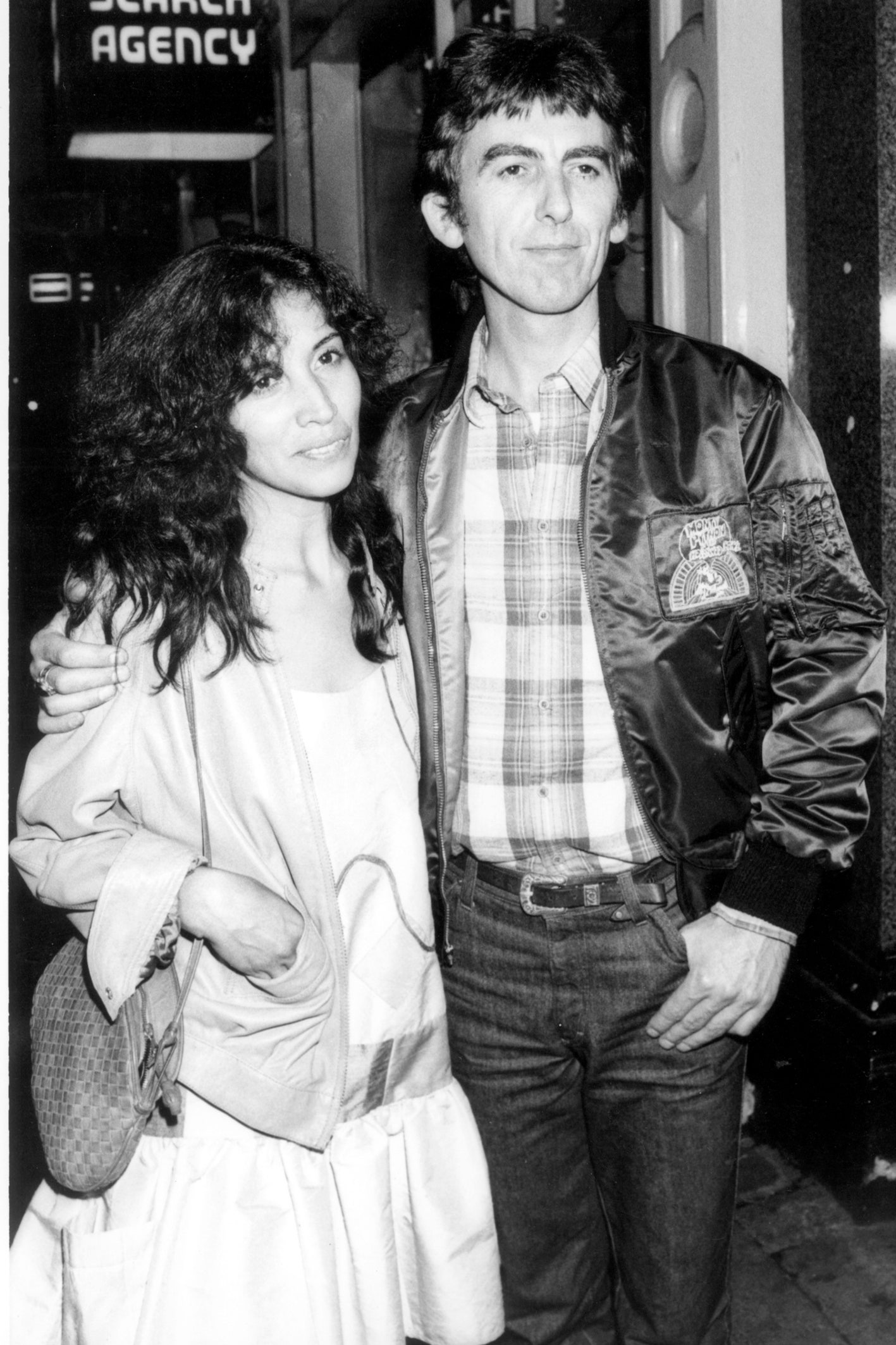 George Harrison and his wife Olivia in New York in 1979