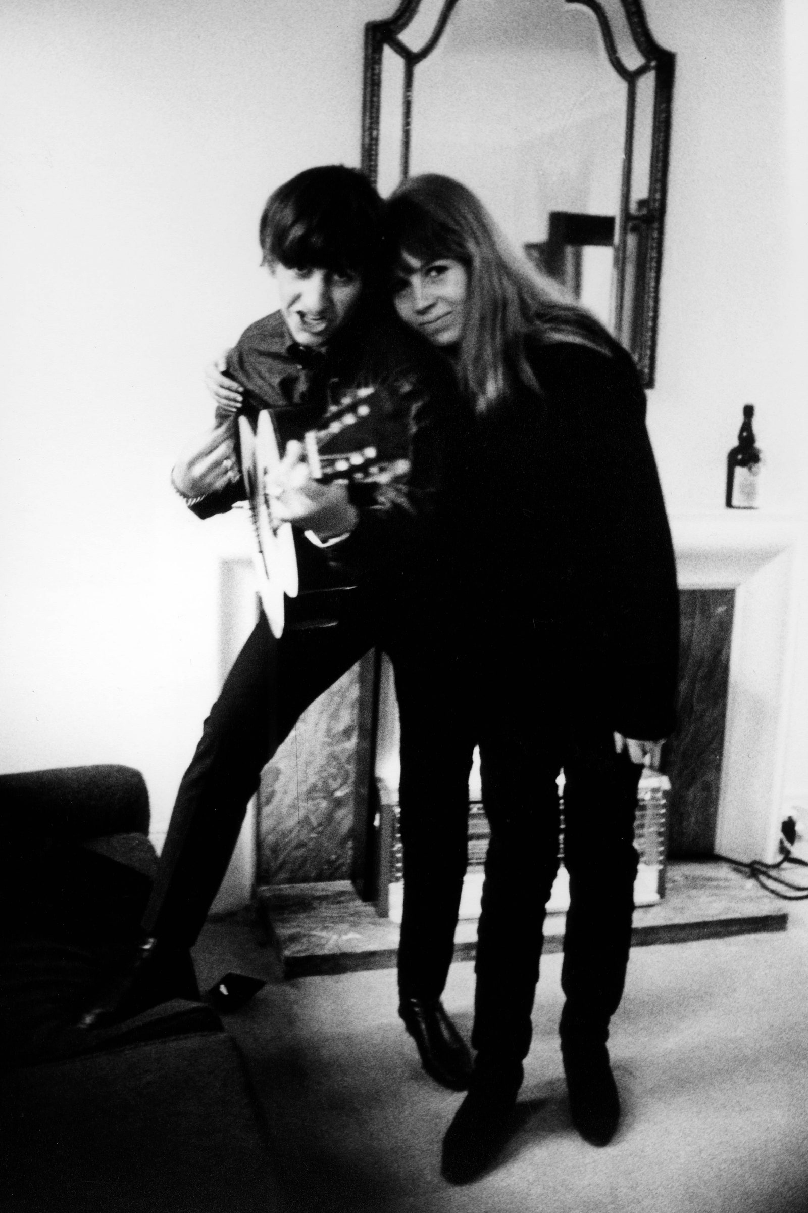 Photos of Ringo Starr and Astrid Kirchherr