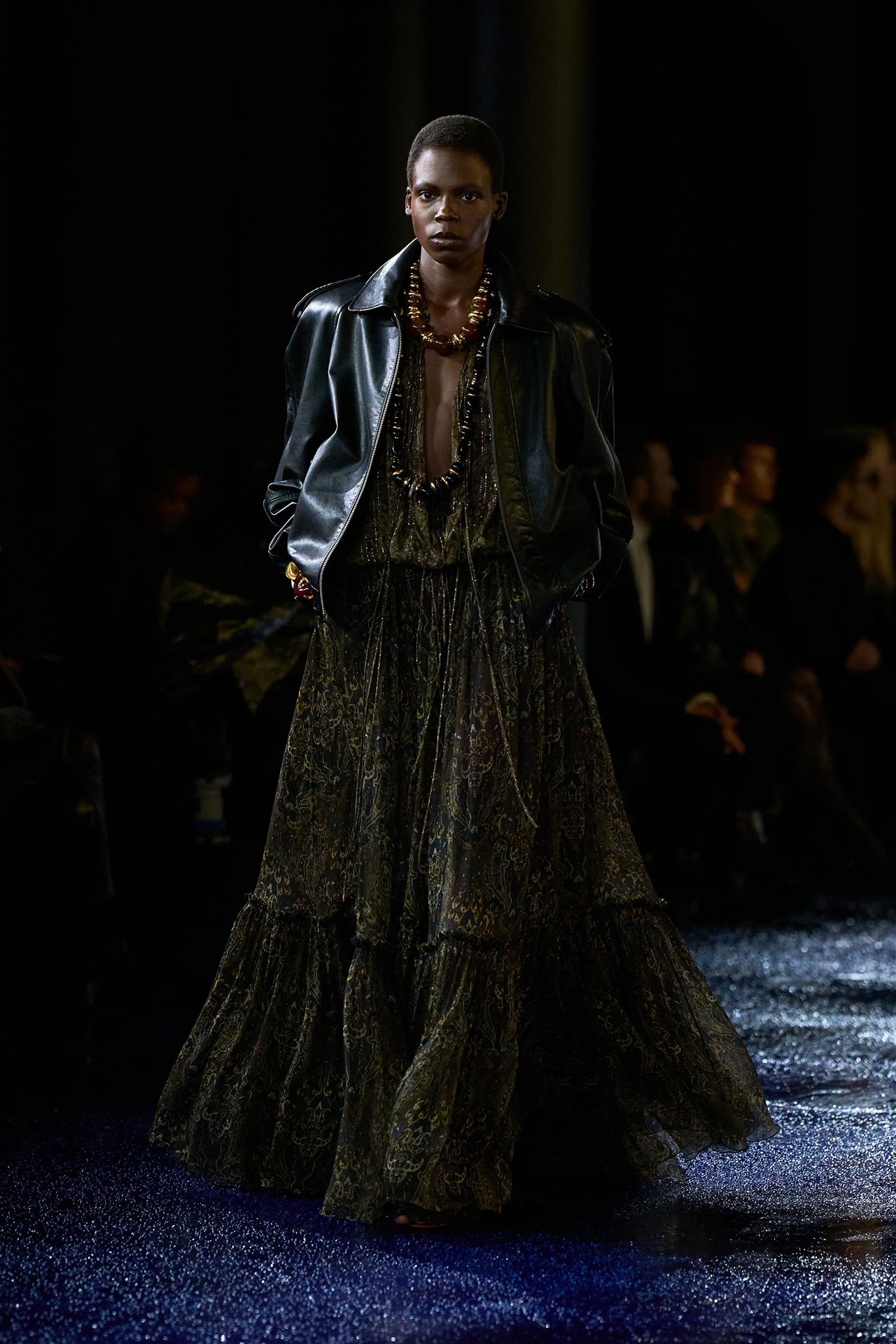 Images may contain divine Roxx fashion characters performers solo accessories jewelry and necklaces