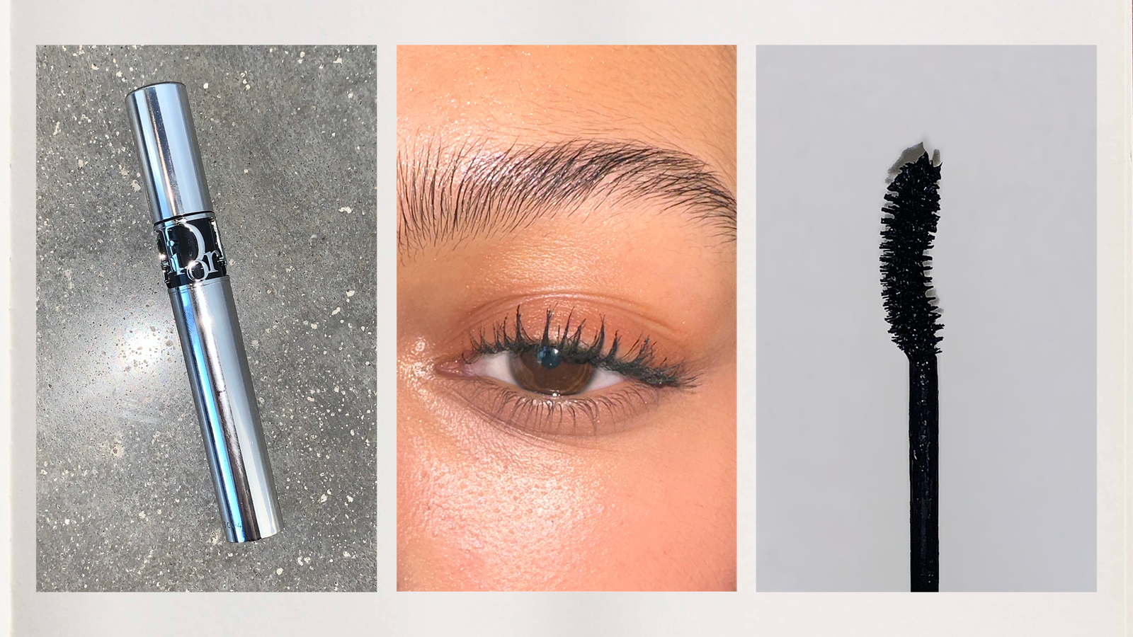 Image may contain Cosmetics Adult Person and Mascara