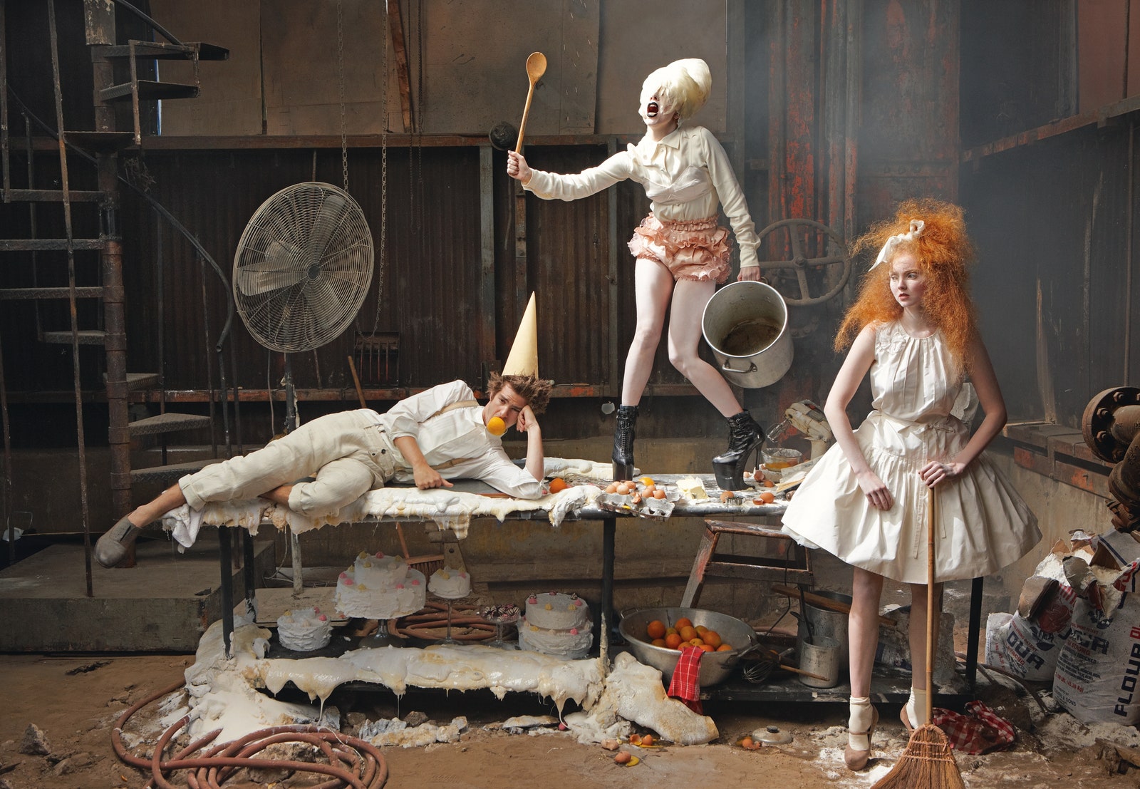 Images may contain Lily Cole children's clothing shoes and high heels