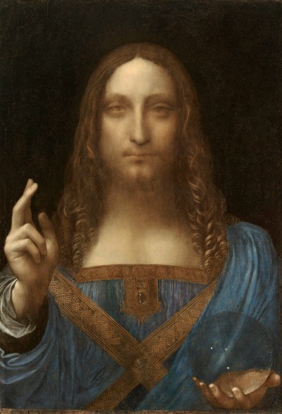 Leonardo da Vinci, Salvator Mundi (Savior of the World), c. 1500