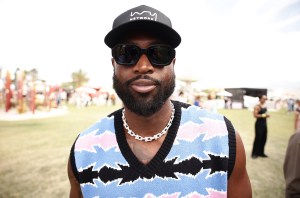 Dwyane Wade attended the 2025 Revolution Festival in California on April 12, 2025.