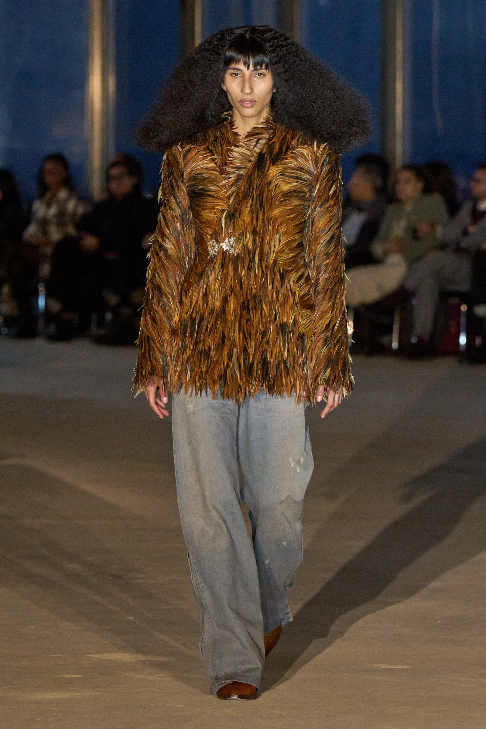 Images may contain fashionable adult clothing shoes and pants