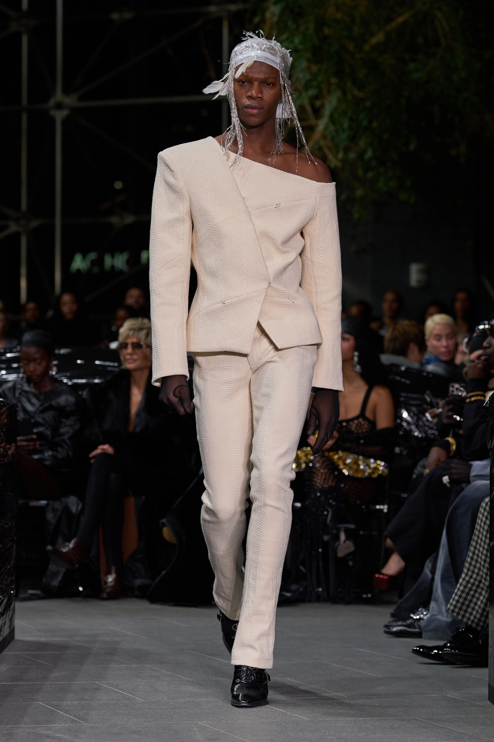 Images may contain Michael Brun's outfit formally wearing suits for adult fashion shoes and accessories