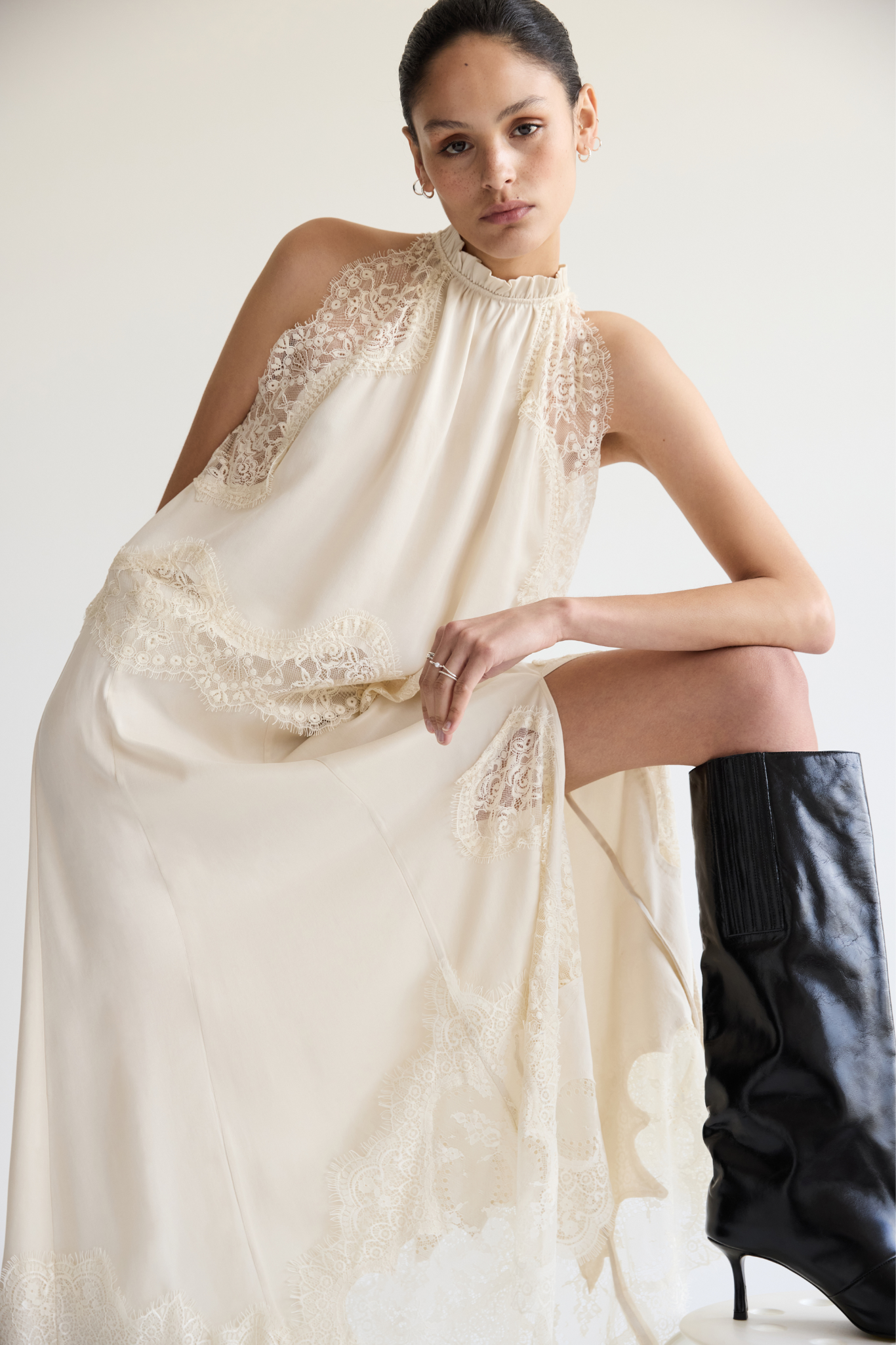 Images may contain clothing dress formal evening dress fashion dress adult wedding and wedding dress