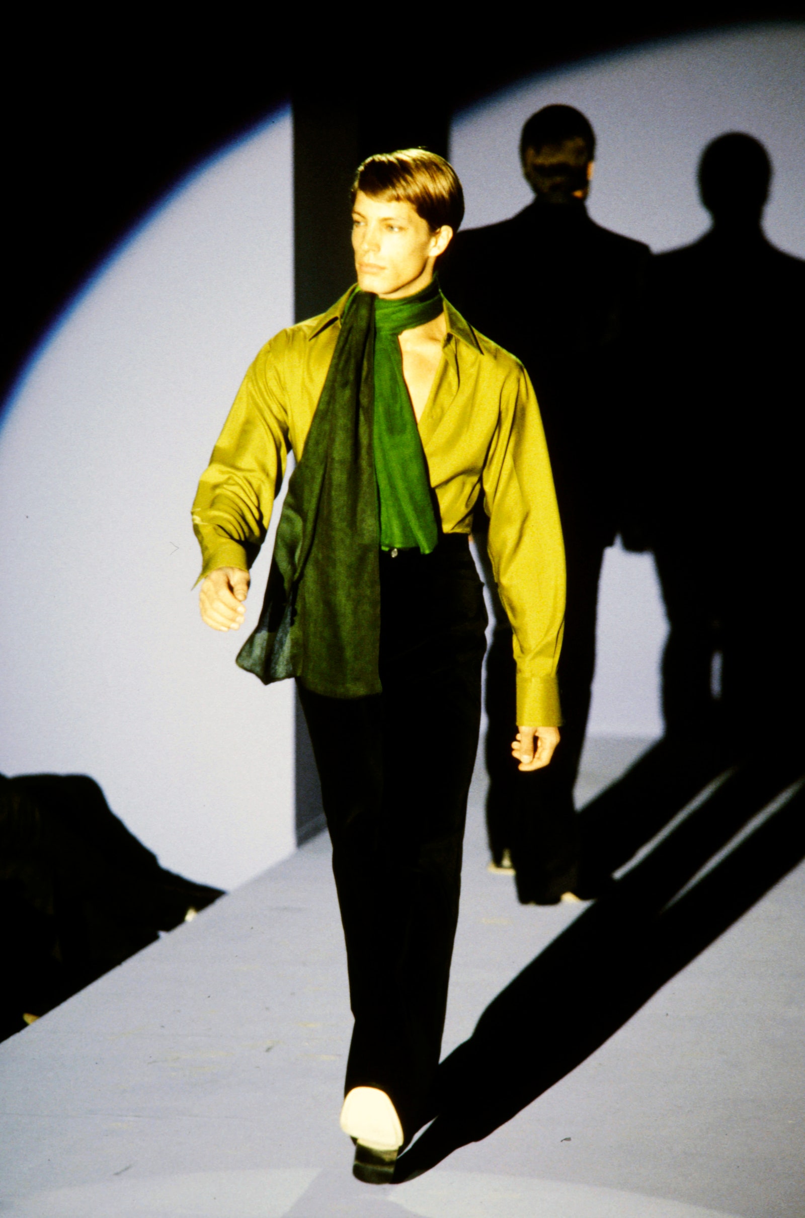 Images may contain Robert Mapplethorpe clothing long sleeve fashionable adult accessories and formal wear