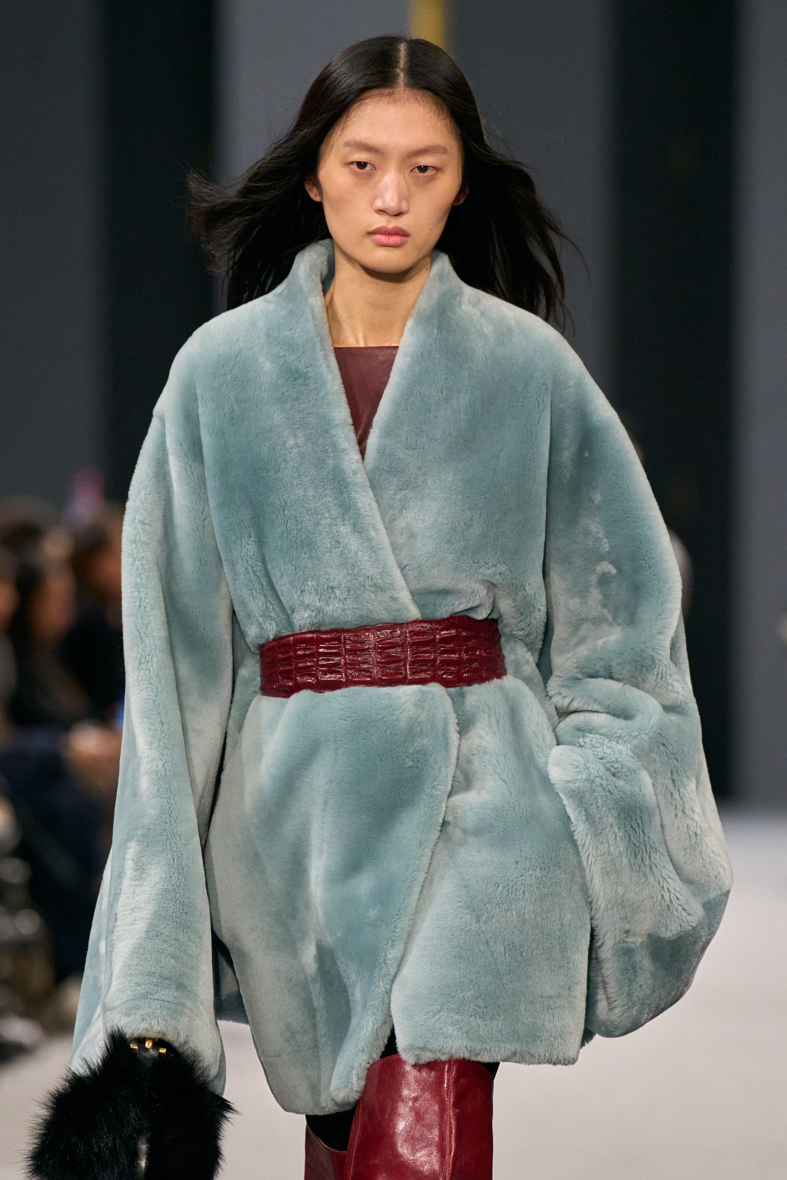 Images may contain Sonny Zhou's fashionable adult clothing jackets and shoes