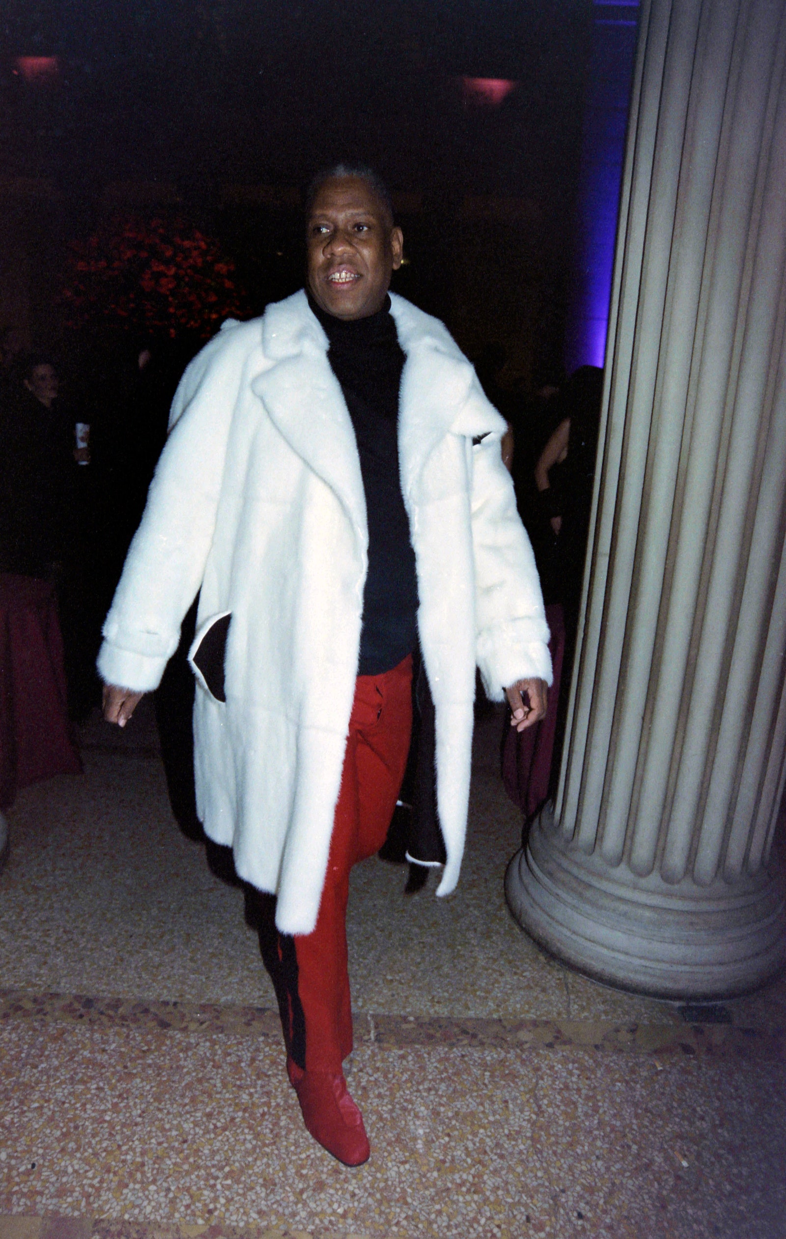 Images may contain Andr Leon Talley Clothing Blazer Facial Head Photography Portrait Adult and Blazer