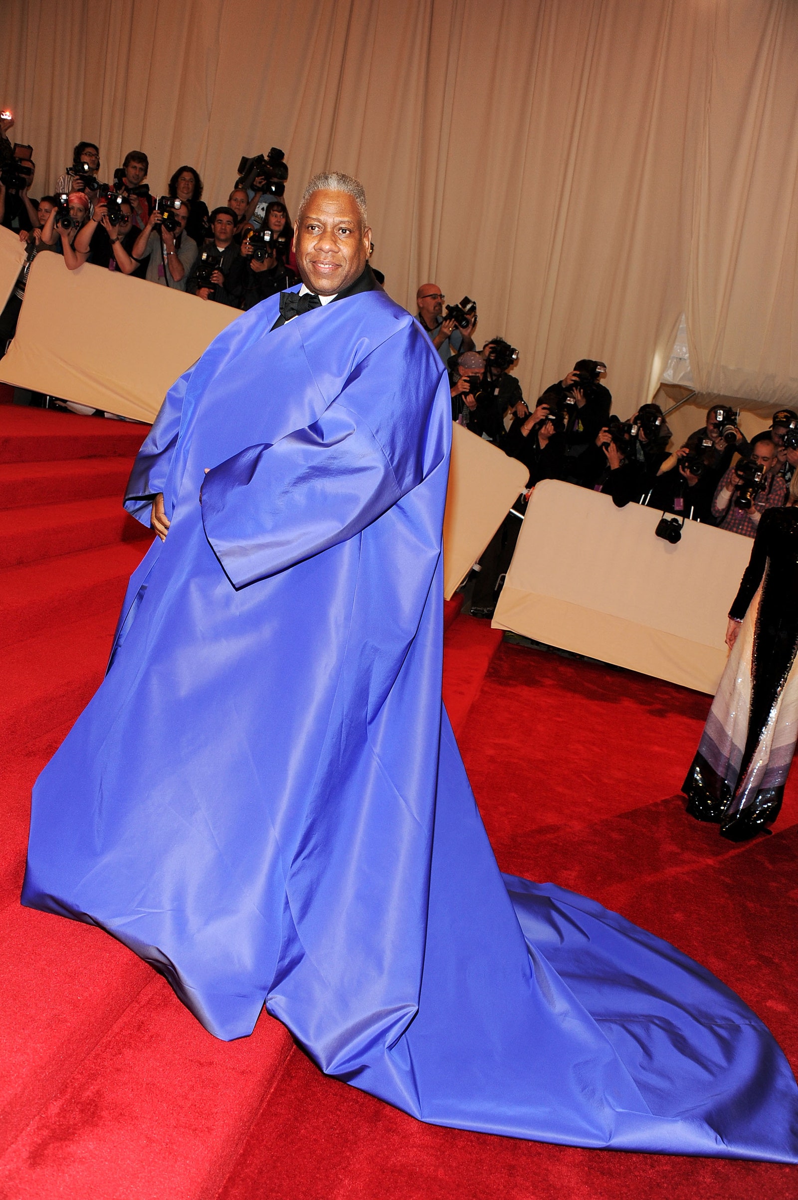 Images may contain Andr Leon Talley Hctor Yunes Landa Agnes BuenGarnåsFreddie Williams II Fashion Adult
