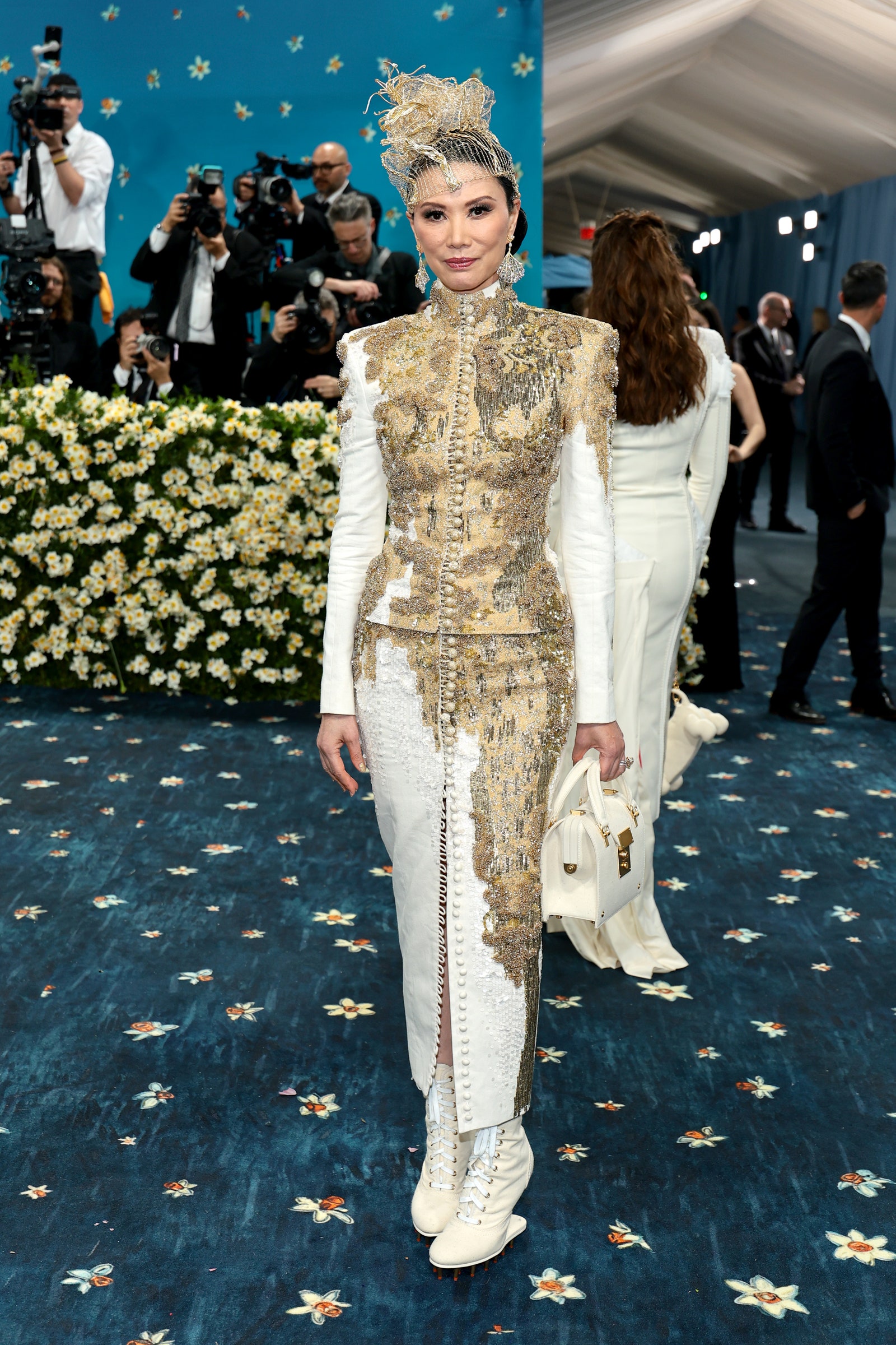 Images may contain Wendi Murdoch Jonathan Teplitzky Anton Reisenegger David Givens Adult and Wedding