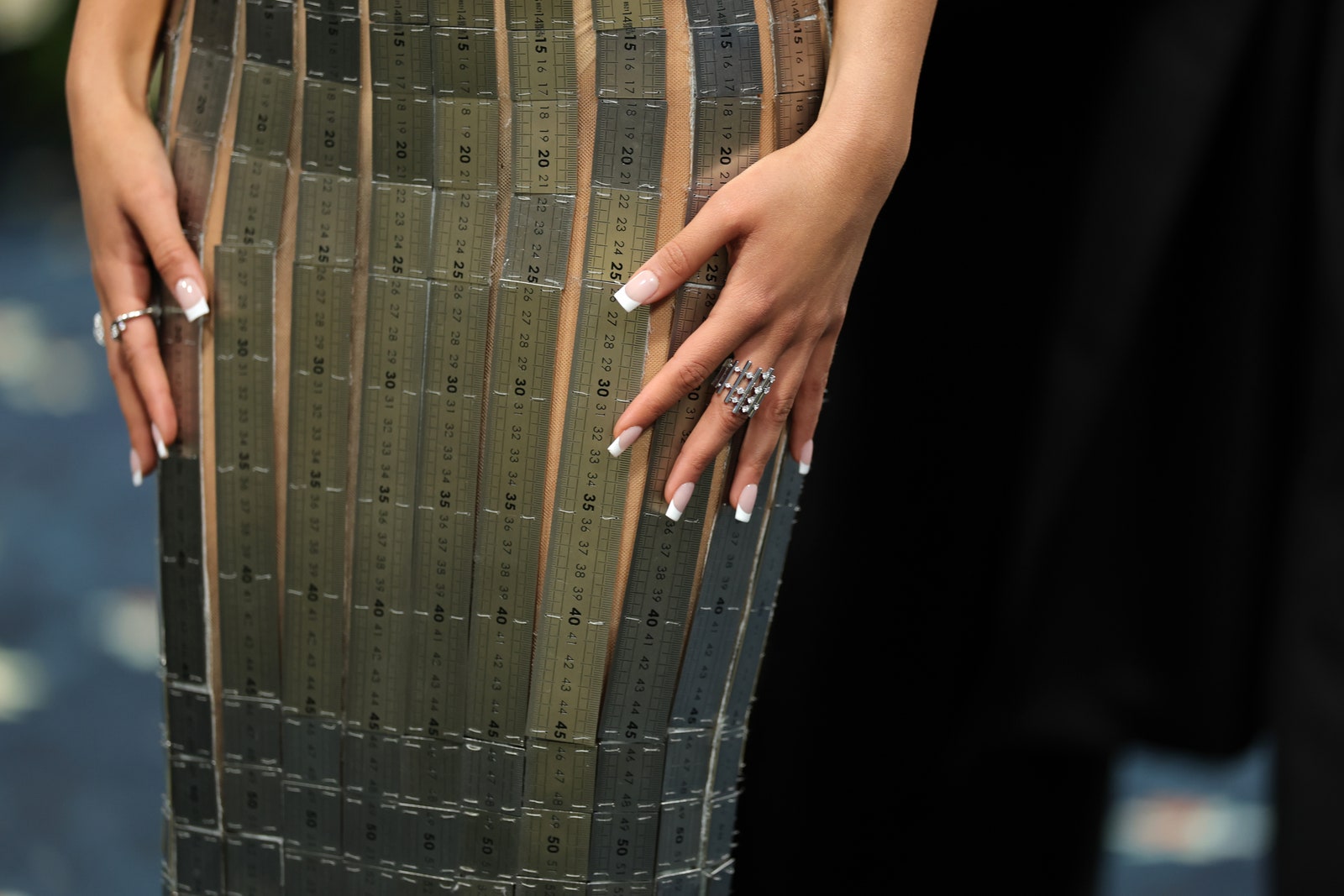 Jenna Ortega attends 2025 Met Gala Celebrates Super Cut Black Style 2025 Met Gala