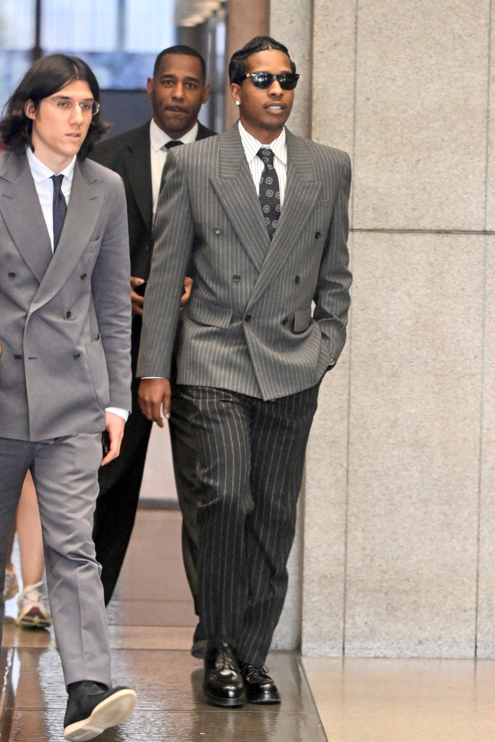 Los Angeles On February 10, AAP Rocky left the Los Angeles Superior Court in Los Angeles on February 10, 2025...