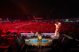 Sara Landry performed in Las Vegas on May 17, 2025 in Las Vegas in EDC Las Vegas at the Las Vegas Racing Circuit.