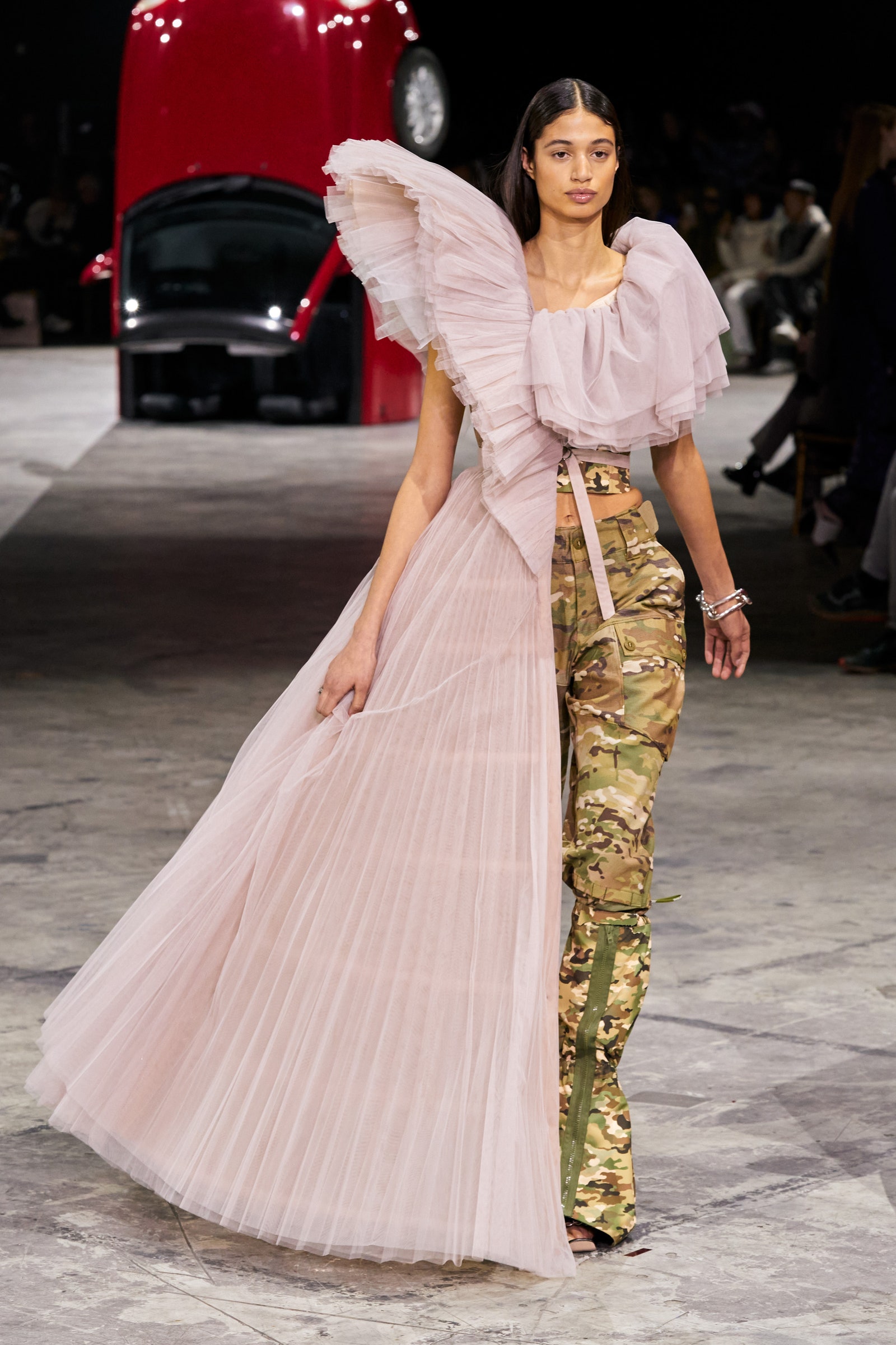 Images may contain clothing, clothing, human fashion evening dress, robe, wedding and wedding dress