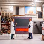 Rotterdam, Netherlands - November 5: King Willem -Alexander, the Netherlands, opened a new warehouse of the Boijmans Van Beuningen Museum in Rotterdam, Netherlands on November 5, 2021. (Photo of Patrick van Katwijk/Getty Image)