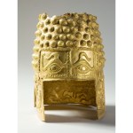 The value of the CoțofeneșTi helmet in 450 BC is estimated to be 4.3 million euros, a recent stolen object in a exhibition at the Drest Museum after borrowing from the Romanian National History Museum.