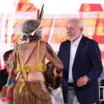 The president of Luiz Inacio lula da Silva in Brazil commemorating Brazil's return to Brazil, Brazil, Brazil, Brazil, Brazil, Brazil, Brazil, Brazil, Brazil, Brazil, Brazil, Brazil, 2024.