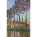 Claude Monet's 1981 painting Peupliers Au Bord de l'epte (Crépuscule) has been entrusted to Christie's for sale in New York on May evening.