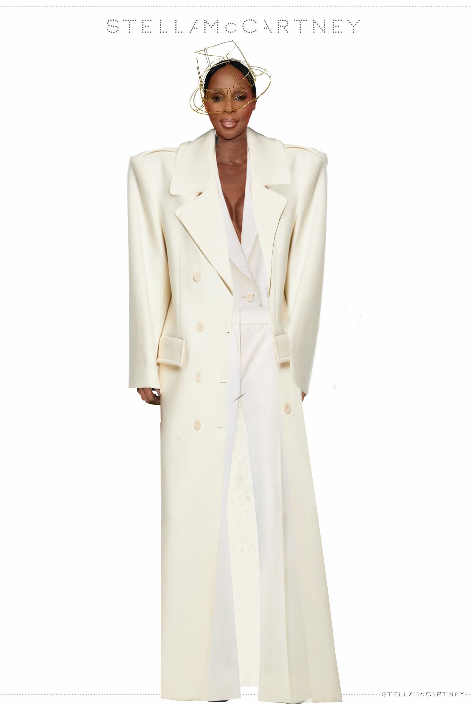 Images may contain Mary J. Blige clothing jacket formal wear and lab jacket
