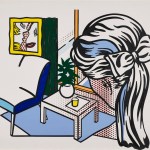Roy Lichtenstein, Woman Considering Yellow Cup (Study)