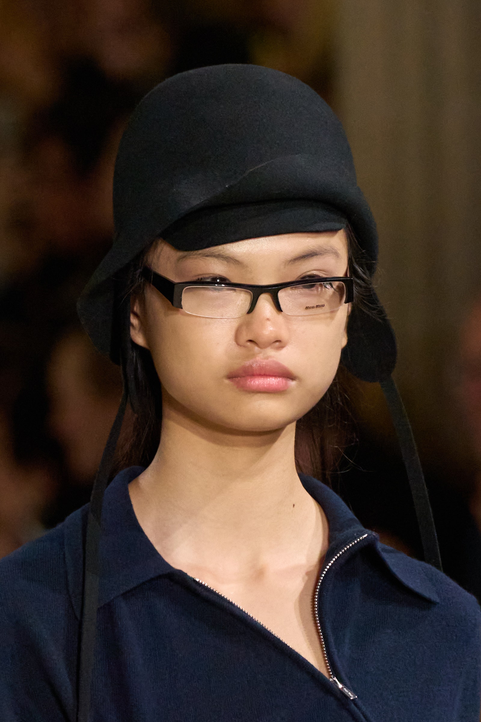 Images may contain Hiroko Mima clothing hat hat facial head photography portrait accessories and glasses