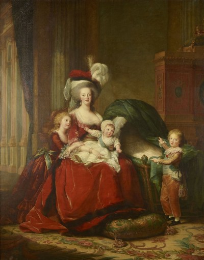 Elisabeth Vigée Le Brun, Marie-Antoinette and Her Children, 1787