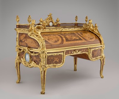 Louis XV’s Desk by Oeben and Riesener, 1769