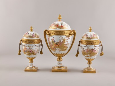 Chinese Egg Vases by Sèvres, 1775–1776