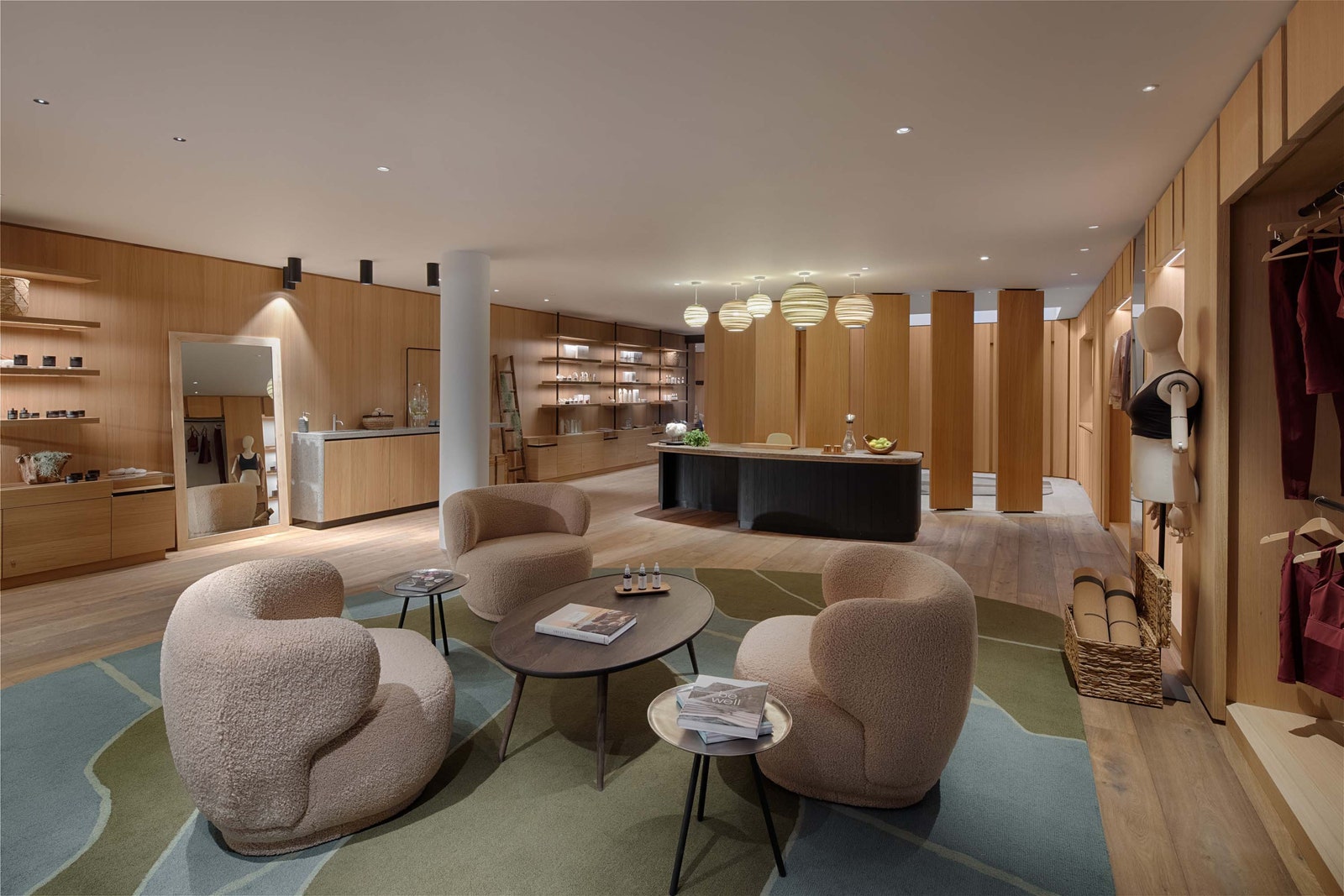 Images may contain books, publications, home decoration, architecture, furniture, indoor living room and table
