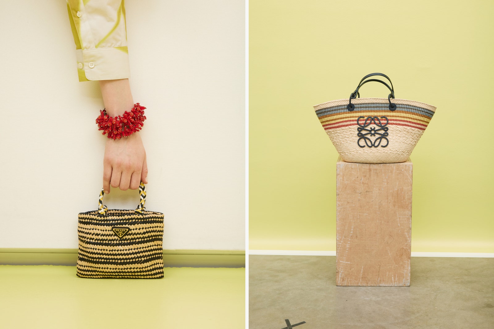 Images may contain accessories tote bag handbag wallet and person