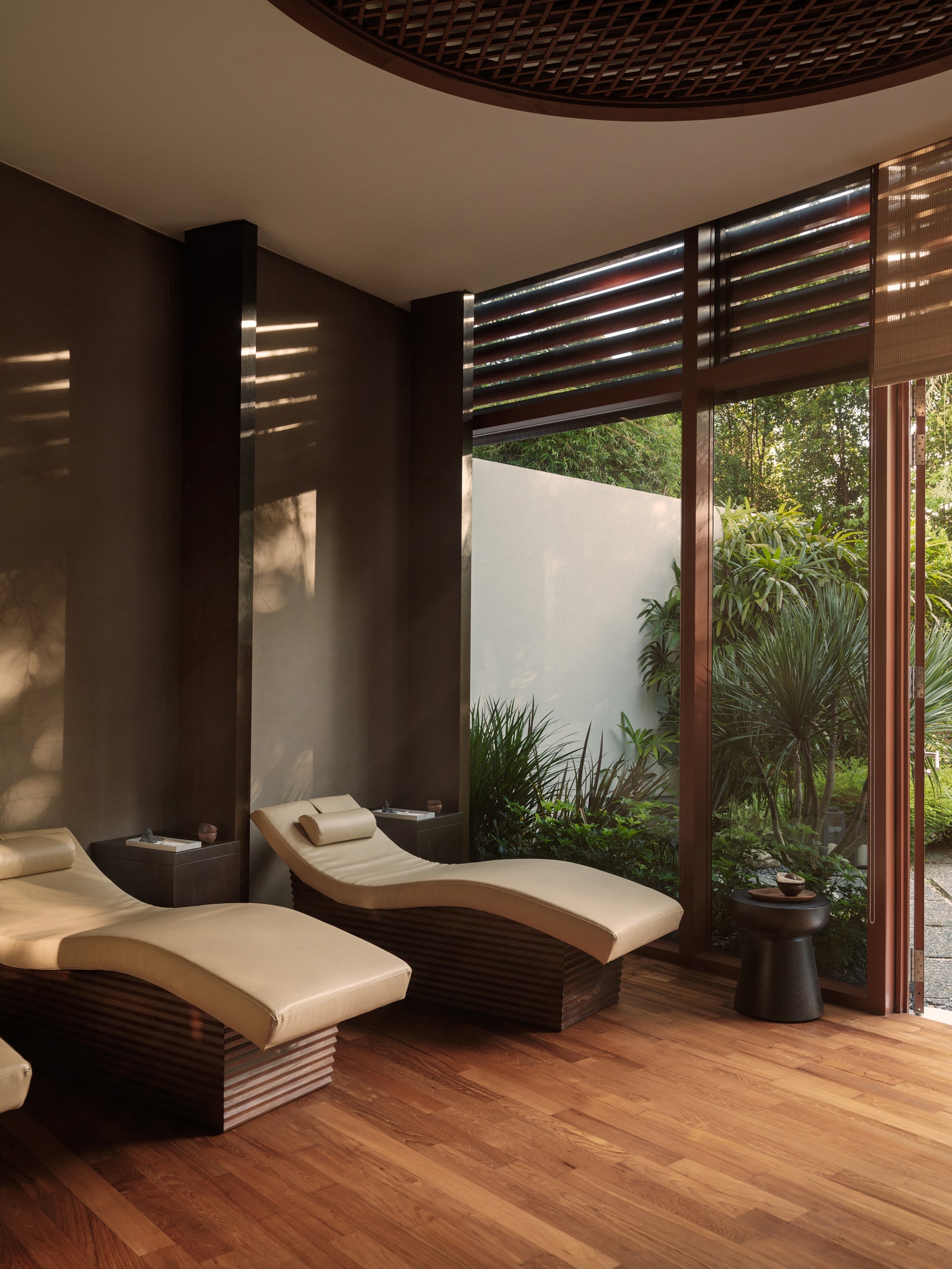 Images may contain bed furniture wooden home decor hardwood interior design floors and floors
