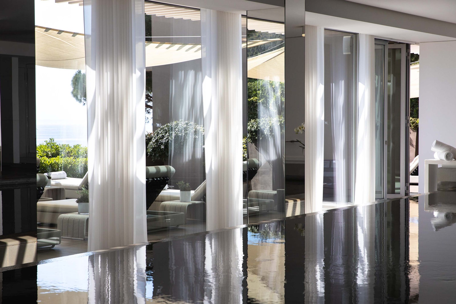 Images may contain doors, push doors, plant interior design floors and furniture