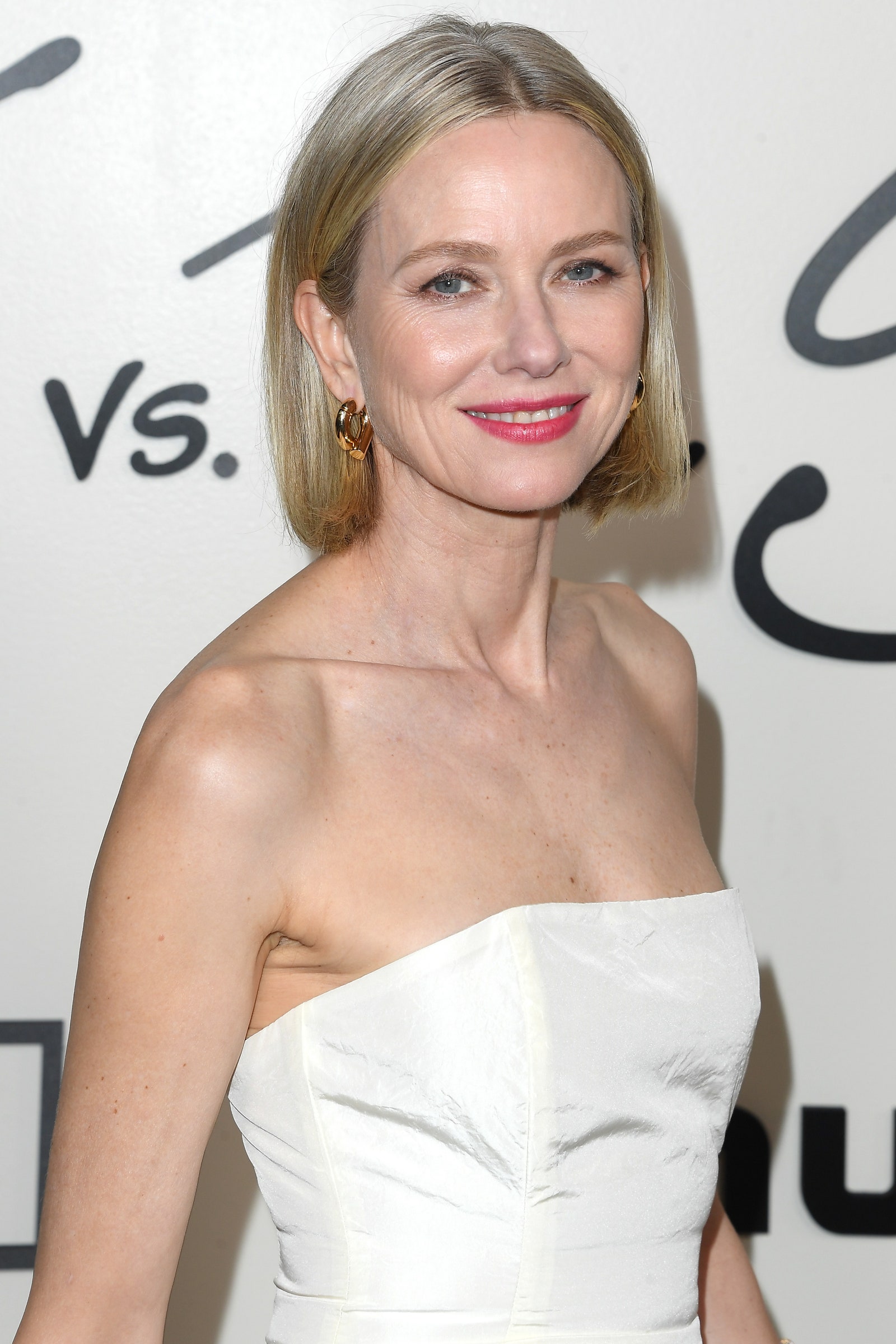 Images may contain Naomi Watts Blonde Hair Fashion Adult Wedding Formal Wearing Head and Face